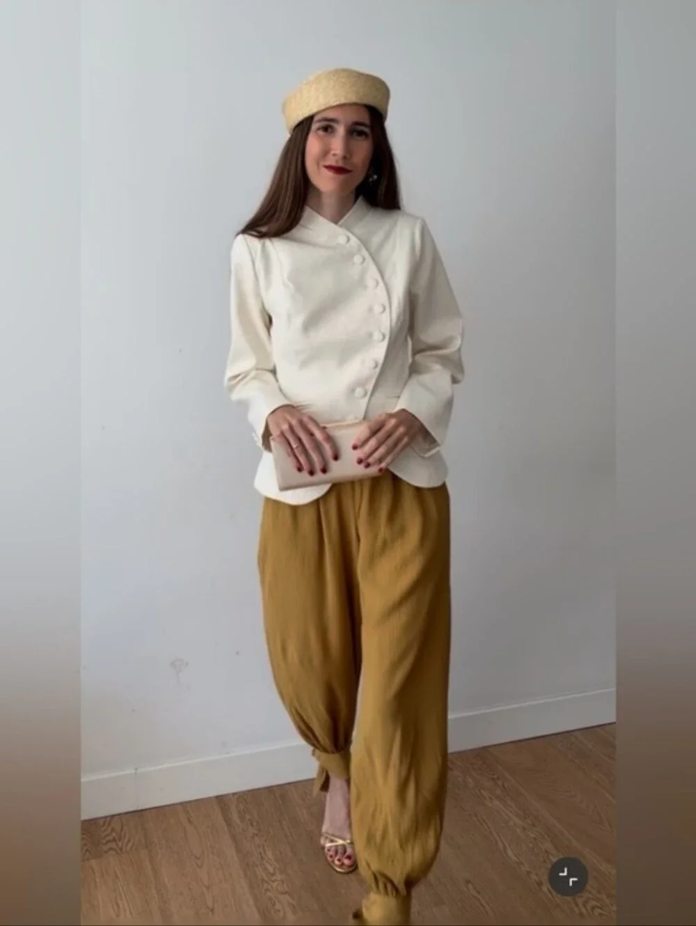 Zara cuffed balloon pants size XS